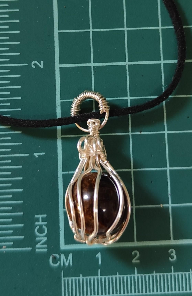 Tigers Eye Sphere Cage
