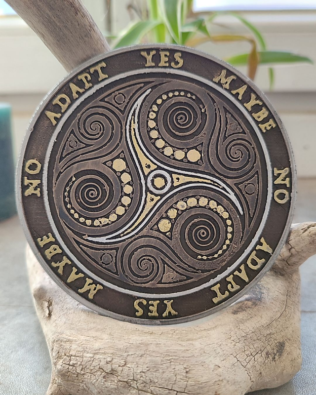 Planche de radiesthésie - 10 cm