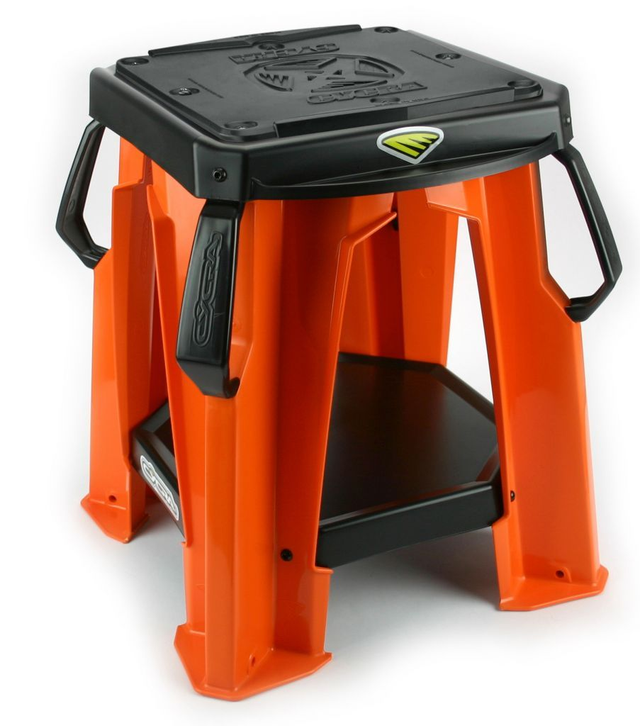 TREPIED MOTO STAND CYCRA KTM ORANGE