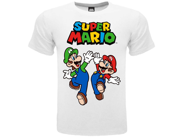 T-SHIRT SUPER MARIO BROS 