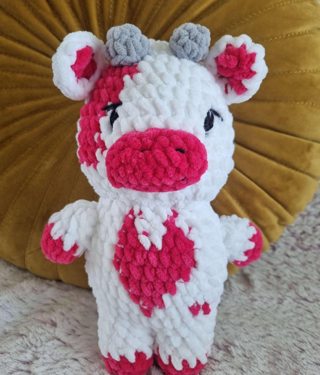 Vache framboise