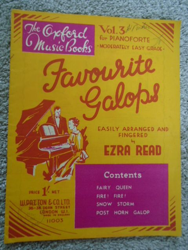 Favourite Galops No. 3 - Moderately Easy Grade Sheet Music