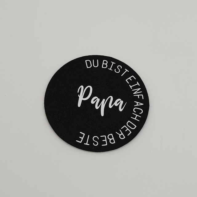 Filzuntersetzer "Papa'