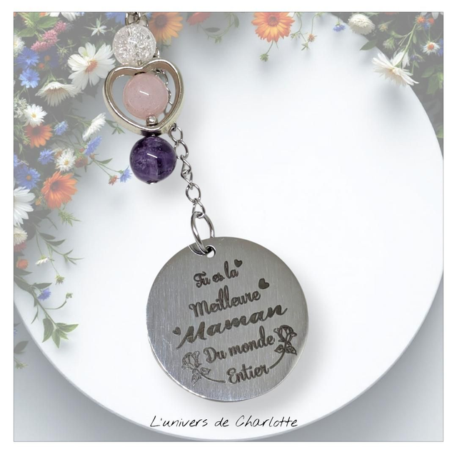 Porte-clés "Trinité" maman PC-018