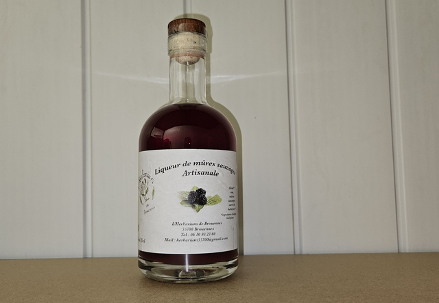 Liqueur de mûres sauvages