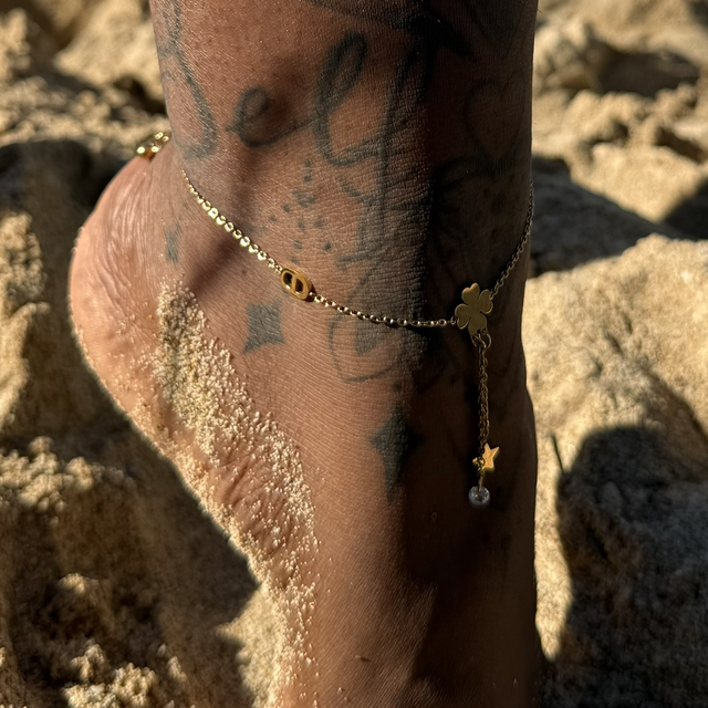 Chaîne de cheville Chanceuse 