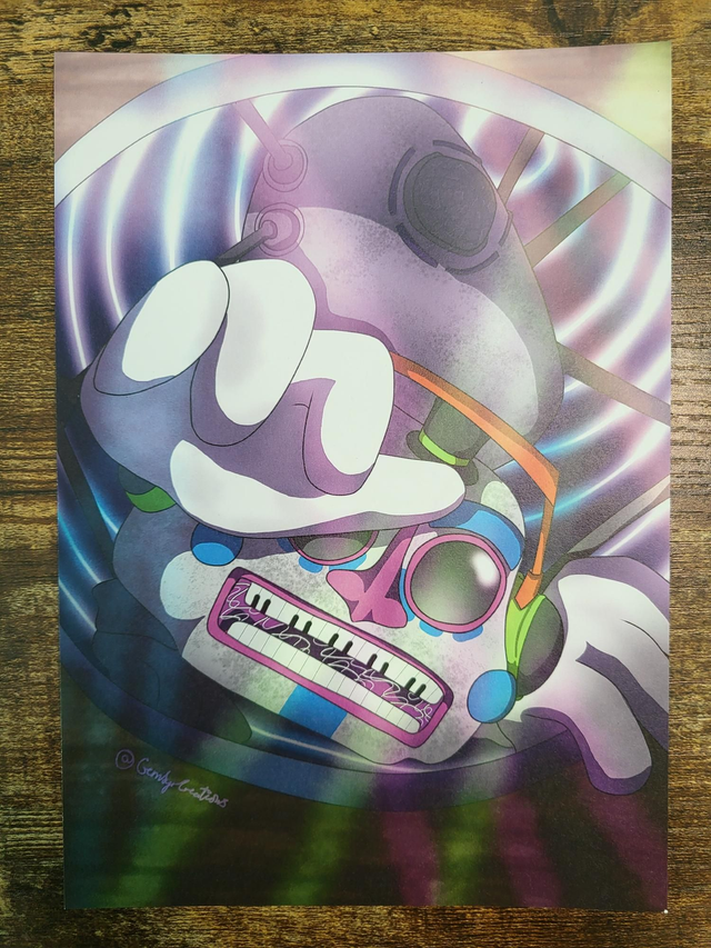 &#039;Music Man&#039; Print