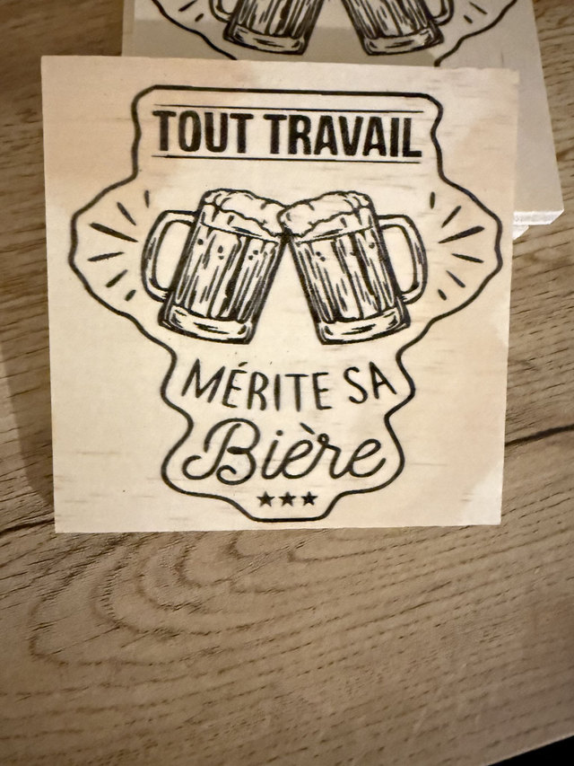 Dessous de verres (lot4) 