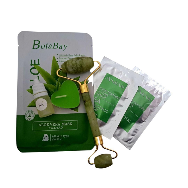 Face Roller Kits (Jade stone/ Rose quartz)