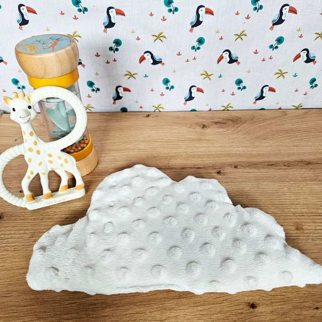 Bouillote nuage blanche