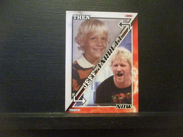 Jeff Jarrett - Then &amp; Now Original Trading Card #TN-1