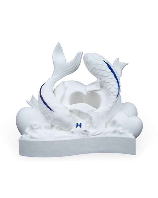 Pisces Zodiac 3D Printed Statue (1)