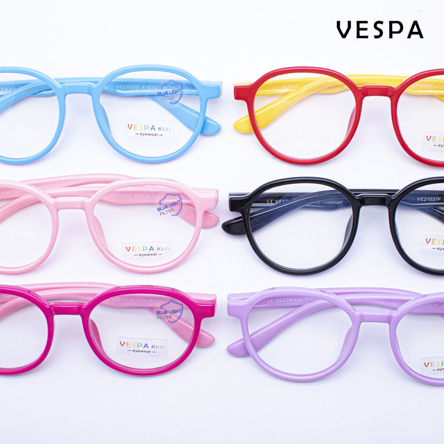 Armazón flexible Goma Titanio Vespa VE-21037F