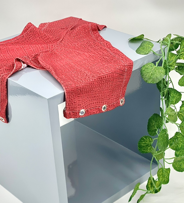 Fruit Short Banana Caramel Red Cocodrile