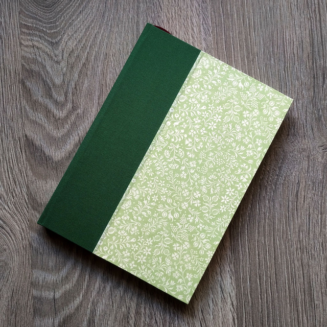 Livre vierge "Floral"