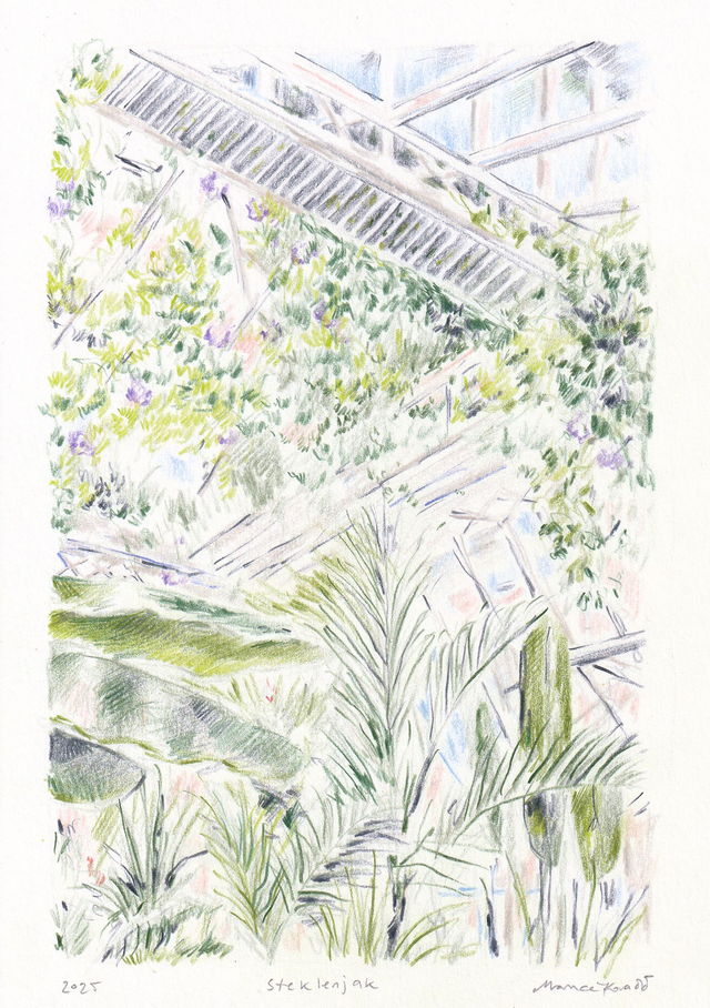 'Steklenjak' Giclée Print