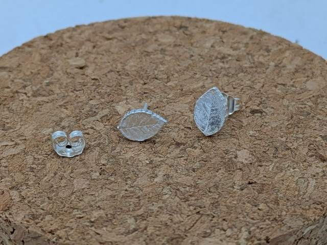 Small Autumn Leaf Earrings