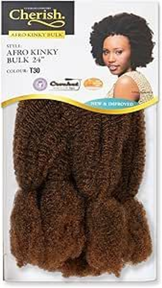 Cherish Bulk - Afro Kinky 24 (Color: T30)