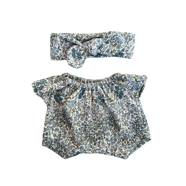 Body liberty bleu avec bandeau