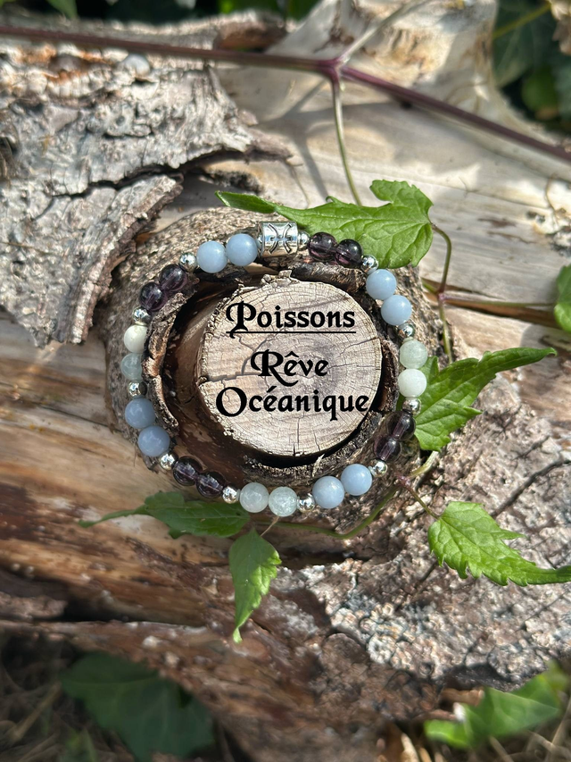 *Bracelet Astro* Poissons – « Rêve Océanique »