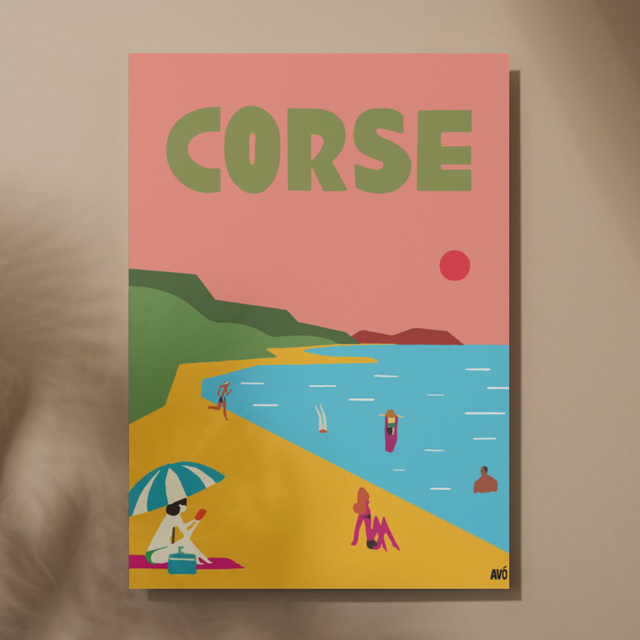 Affiche Corse