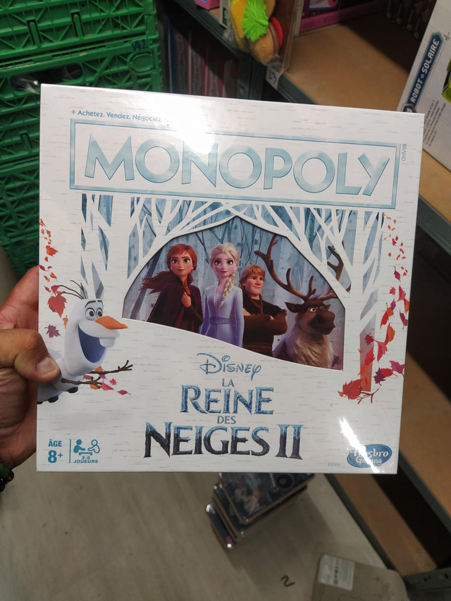MONOPOLY REINE DES NEIGES