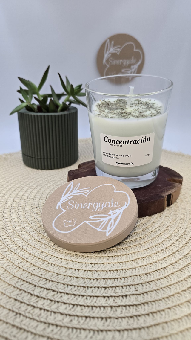 Vela en cristal - Concentración