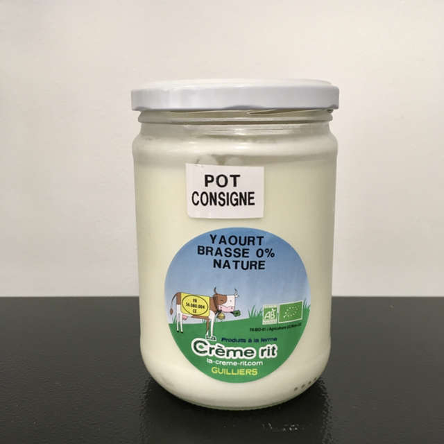 Yaourt Brassé 0% Nature Bio - 560ml