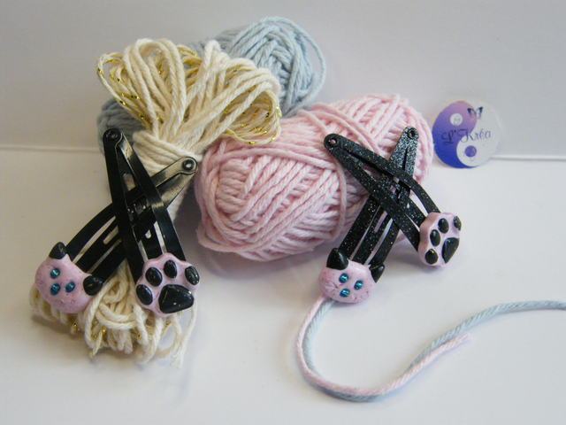 Chatons Rose Clair/Noir