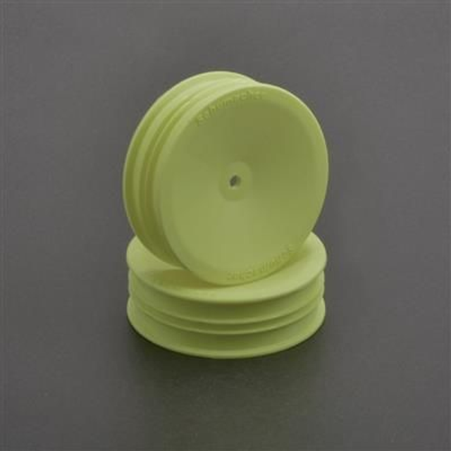 Yellow Front Slim wheel 2WD - Pair - U7454