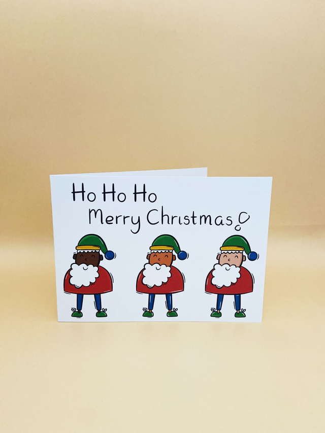 Santa Christmas card