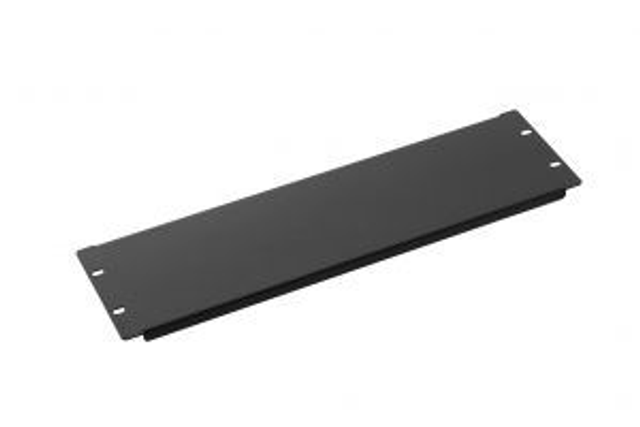 pannello cieco 2u rack nero