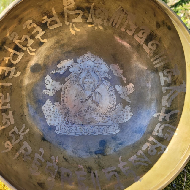 Äänimalja Medicine Buddha 1615g