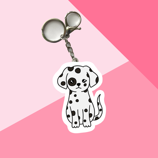 DOG keychain - Dalmatian