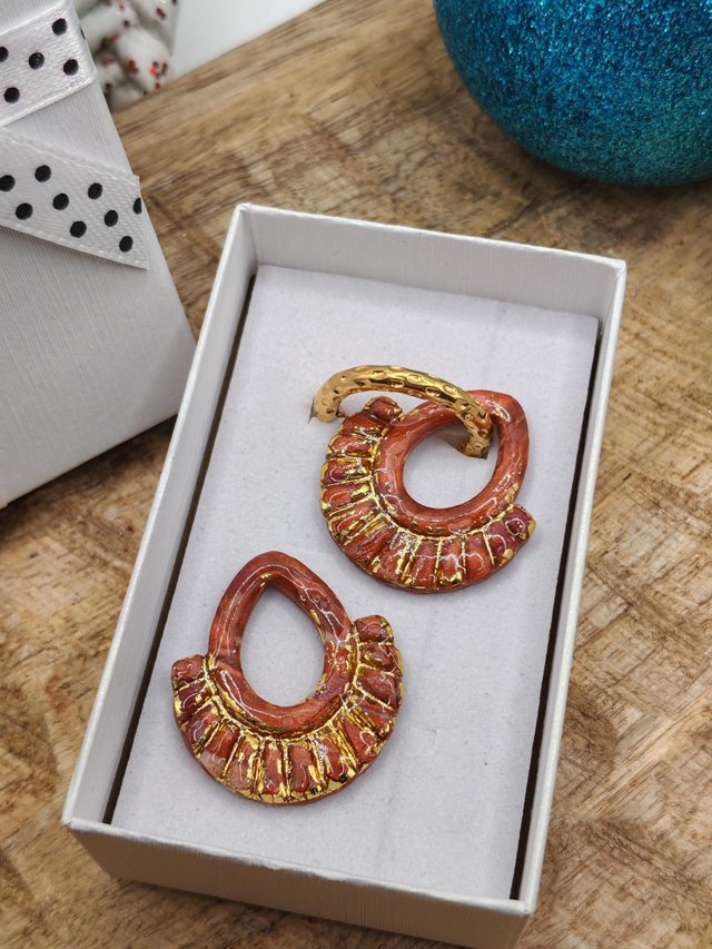 Choupettes Giulia cuivre dorées 