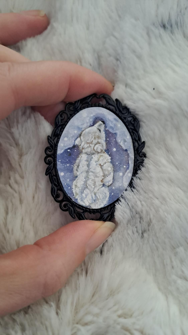 Broche Arctique "Nanook"