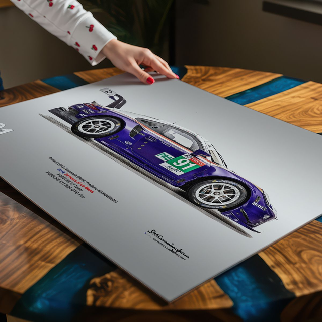 C241201 Porsche 911RSR Le Mans 2018 #91