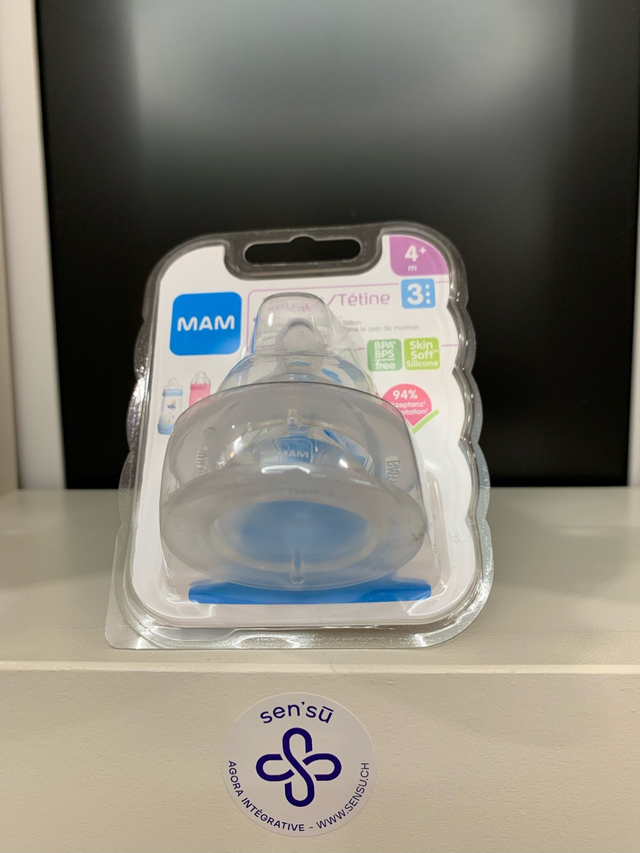 MAM tetine anti-fuite 4+m 2 pce