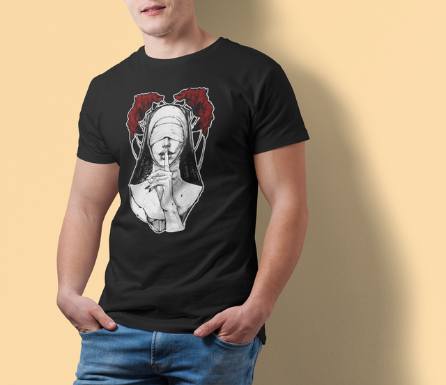 T-Shirt męski- Mniszka z tajemnicą