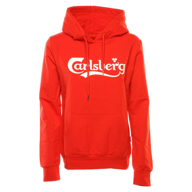 1509 - Carlsberg felpa cappuccio stampa