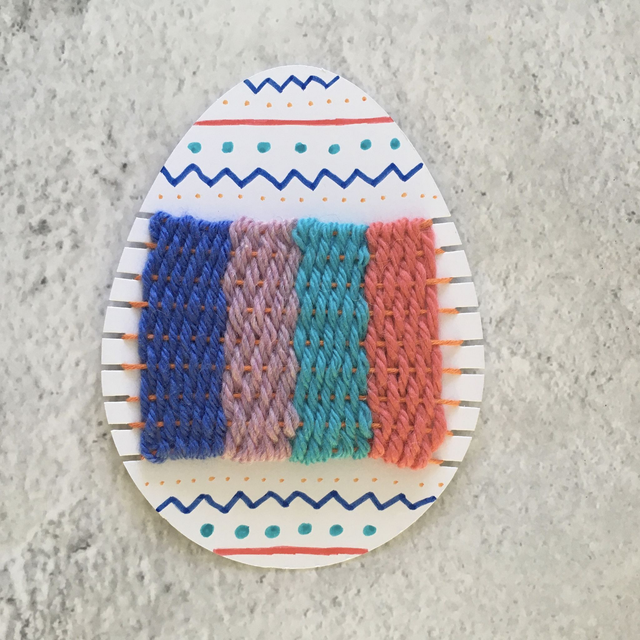 Kids Craft Kit: Learn to Weave, Egg