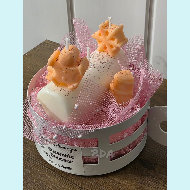Ensemble douceur parfum vanille