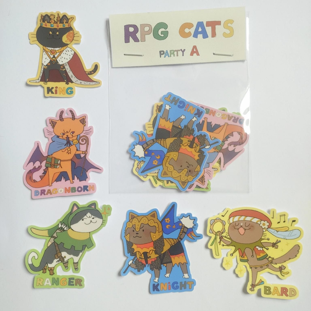 Cat RPG pack A