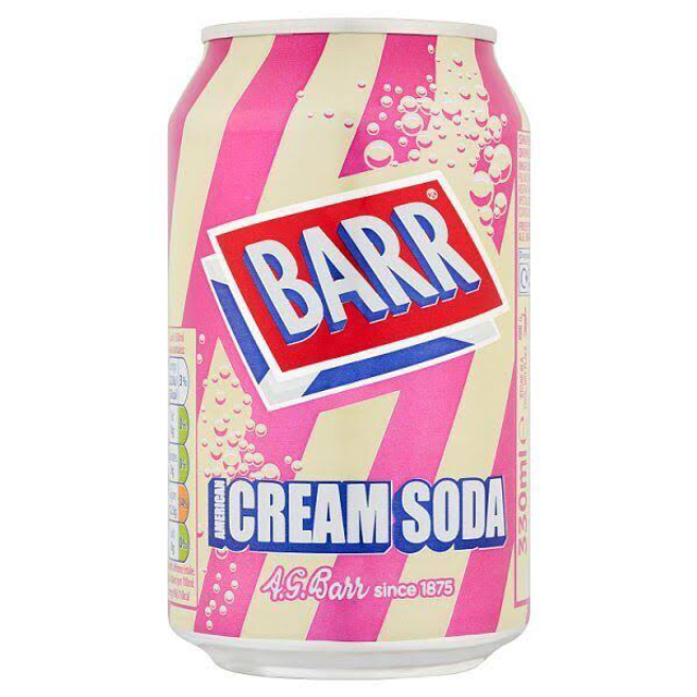 Barr American Cream Soda 330ml 
