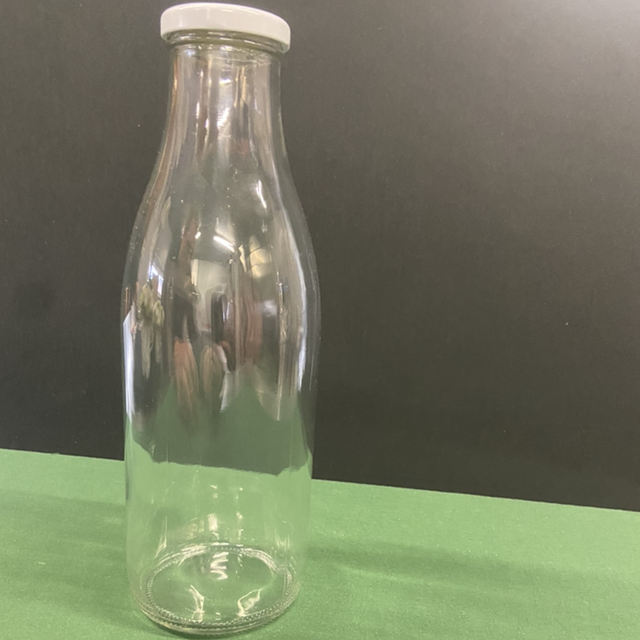 Bouteille en verre 1l ou 1/2l 