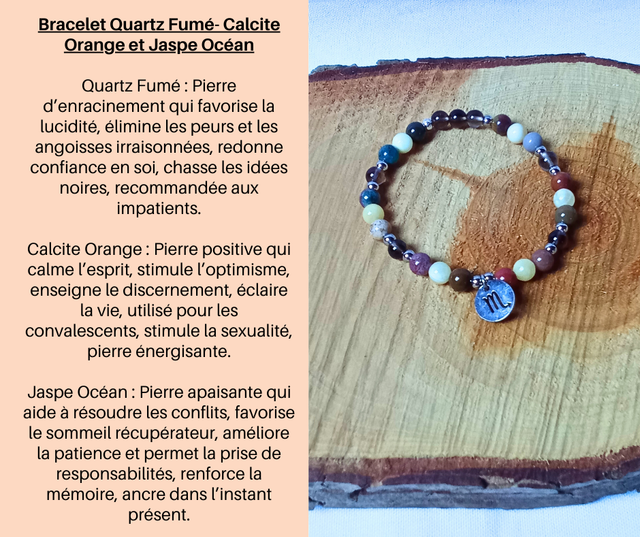 229- Bracelet Zodiaque Scorpion