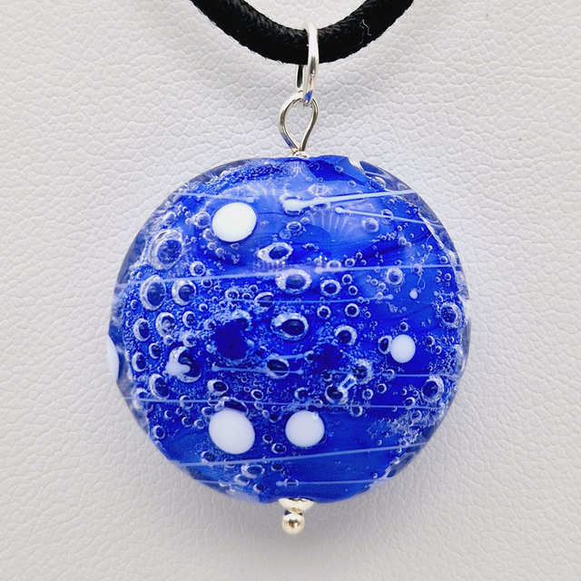 Pendentif Planète bleue