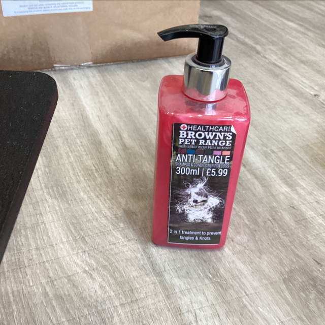 Browns anti tangle shampoo & conditioner