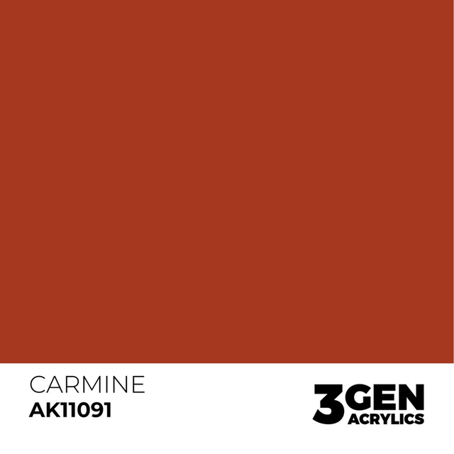 3rd Gen. Acrylics 91 Carmine