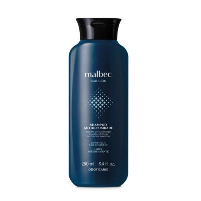 Shampoo Malbec Club Antioleosidade 250ml 59031